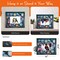 iFrame Commemorative Sports Athletics Frames I Fits 5x7 Photograph, Real Wood Black Finish, Desktop, Table Or Wall Mount I Shatterproof Plexiglass I Made in the USA